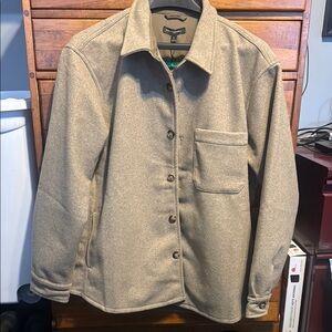 Tan Button-Up Jacket brand new